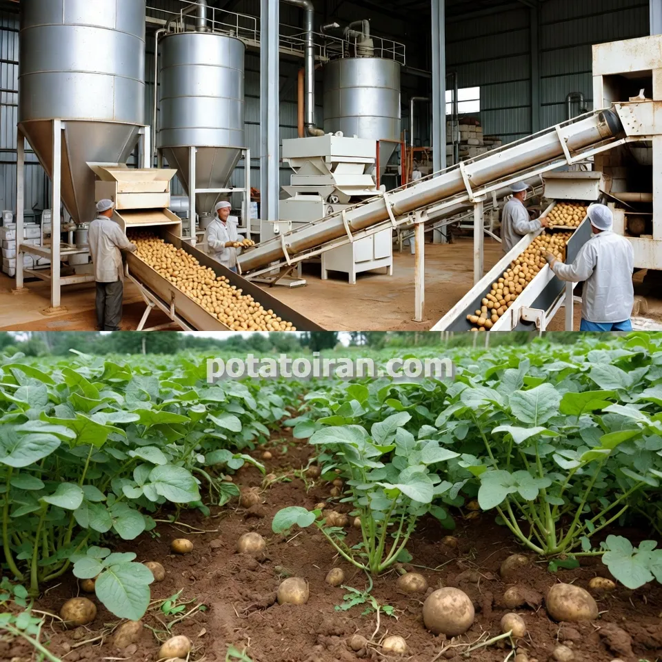 راهنمای کامل مراحل تولید و صادرات بذر سیب زمینی