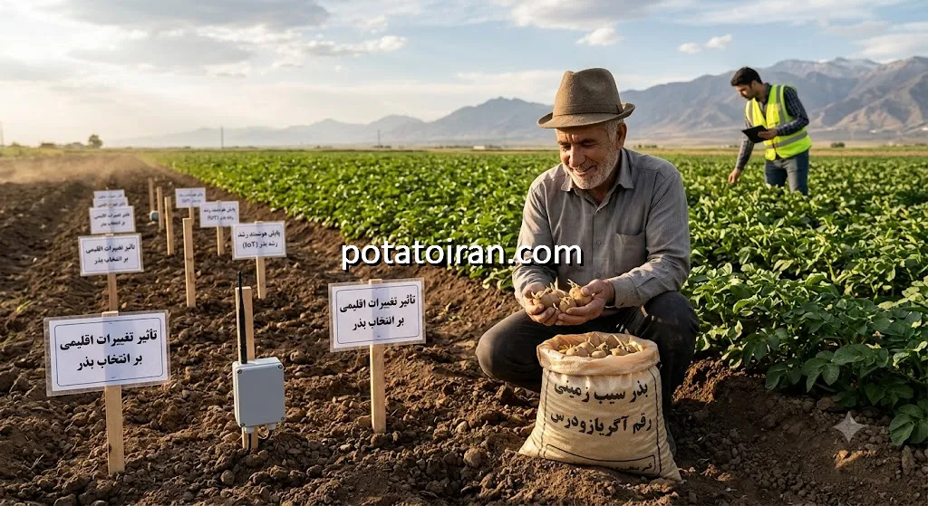 انواع بذر سیب زمینی برای کشت