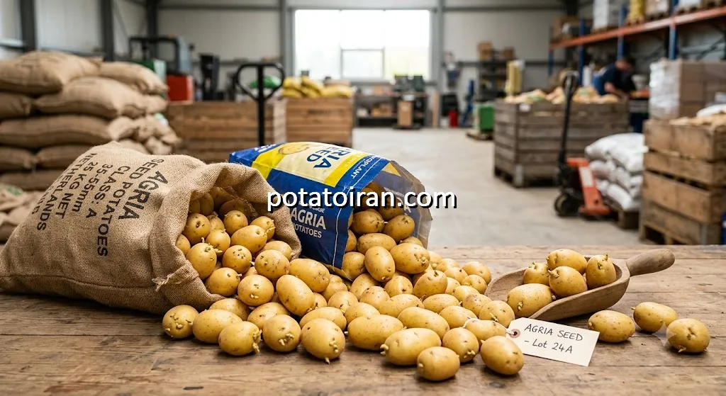 قیمت و خرید بذر سیب زمینی آگریا